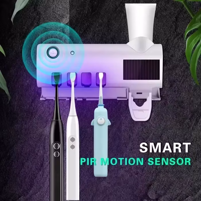 ESTERILIZADOR DE CEPILLOS UV + DISPENSADOR 3 EN 1 - Image 3
